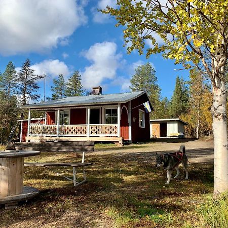 Off-Grid Cabin In Nattavaara Lapland المظهر الخارجي الصورة