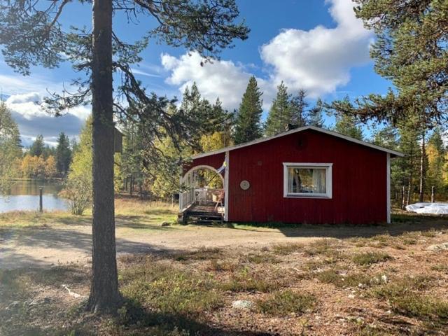 Off-Grid Cabin In Nattavaara Lapland المظهر الخارجي الصورة